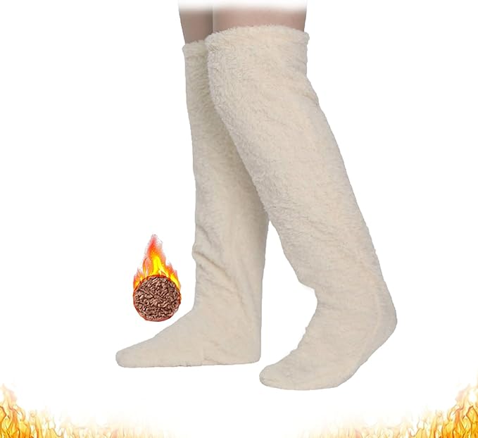 Comfuzzle Fuzzy Long Socks