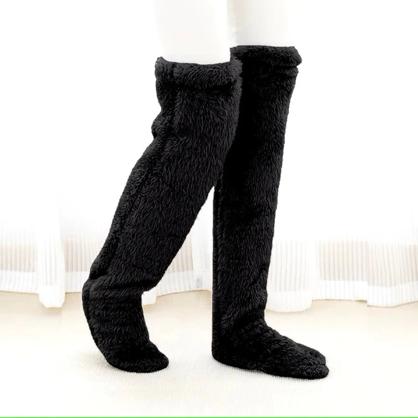 Comfuzzle Fuzzy Long Socks