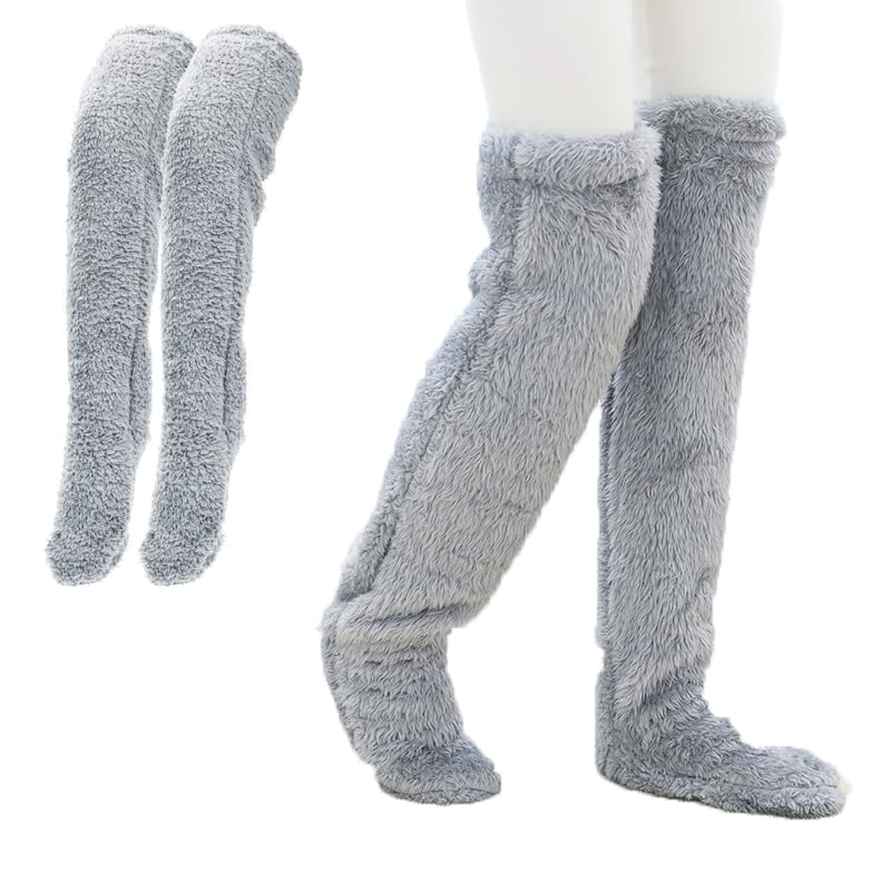 Comfuzzle Fuzzy Long Socks